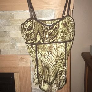 Cache Snake print top